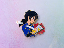 Load image into Gallery viewer, Fakir the Writer Gold Enamel Pin
