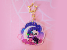 Load image into Gallery viewer, Ladynoir Moonlit Kiss Keychain
