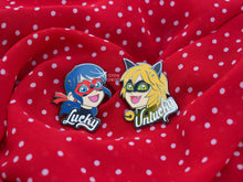 Load image into Gallery viewer, Ladybug Bust Pins
