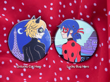 Load image into Gallery viewer, Ladybug Hero Pins
