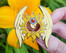 Load image into Gallery viewer, Kero Guardian Gold Enamel Pin
