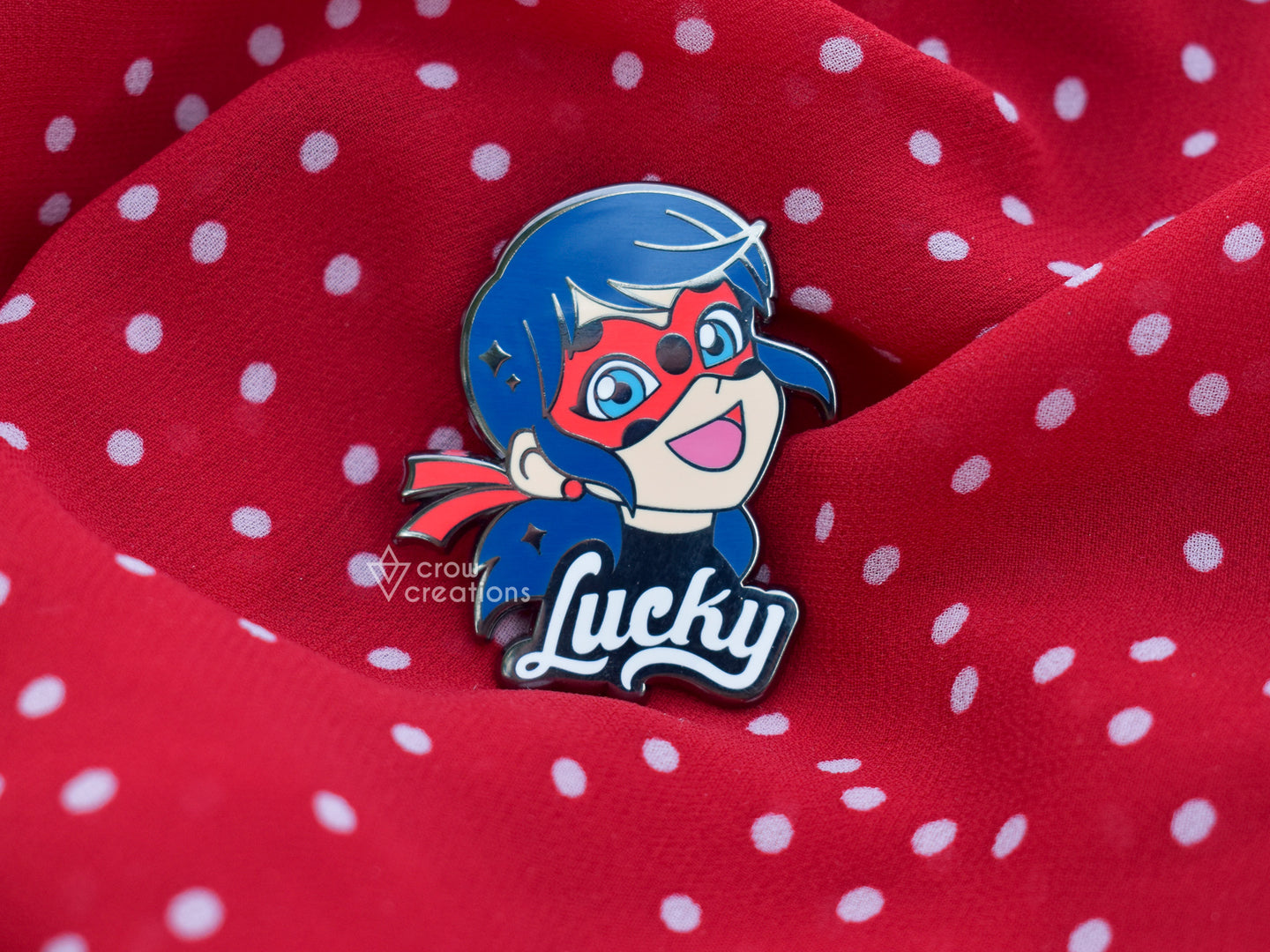 Ladybug Bust Pins