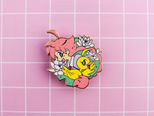 Load image into Gallery viewer, Princess Tutu Just a Duck Gold Enamel Pin
