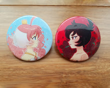 Load image into Gallery viewer, Princess Tutu Character Button Pin Backs 1.75&quot;
