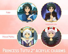 Load image into Gallery viewer, Princess Tutu Double-Sided Acrylic Charm Keychains
