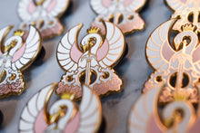 Load image into Gallery viewer, Princess Tutu Gold Enamel Swan Pin
