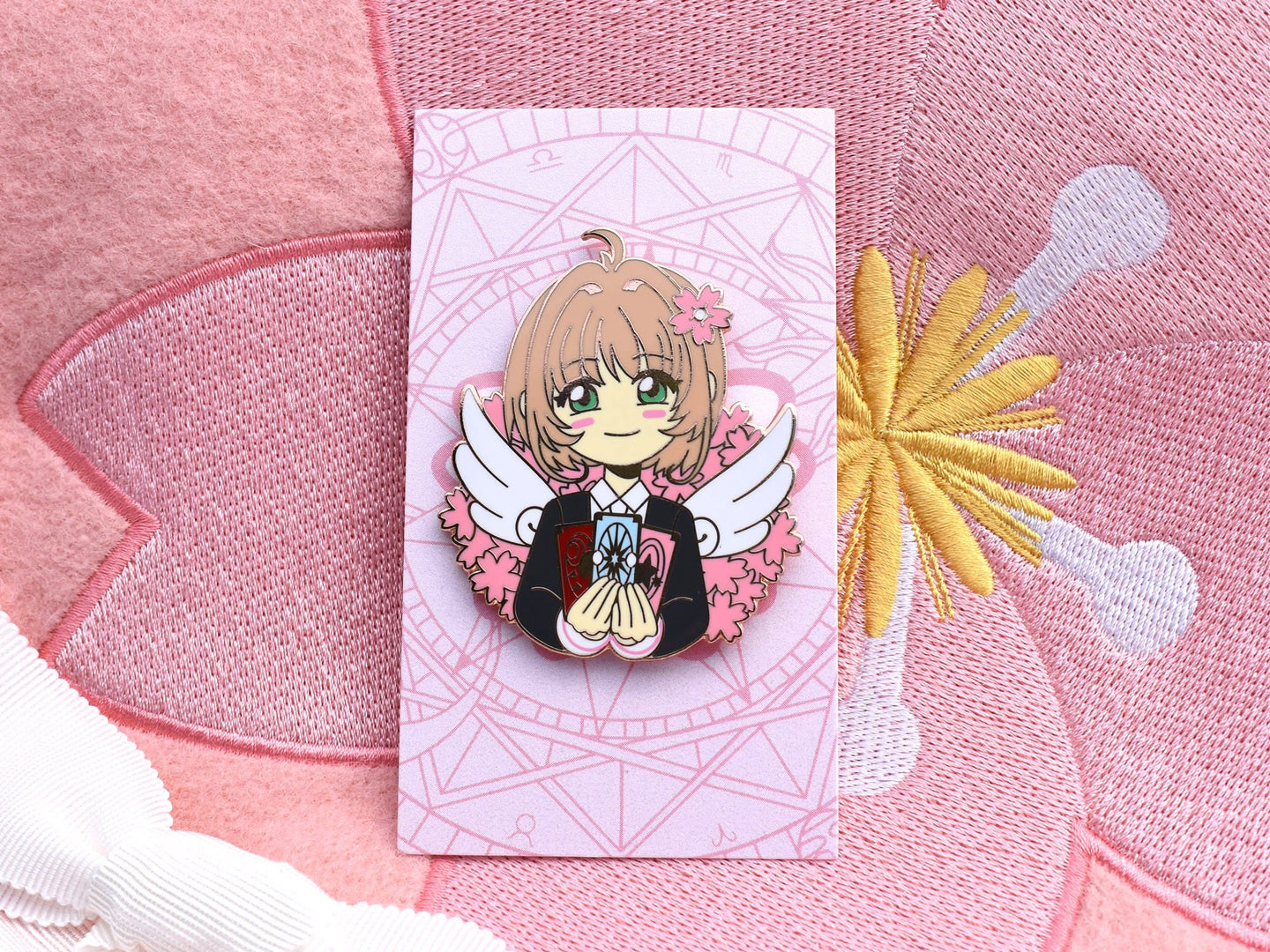 CCS Sakura Bust Enamel Pin